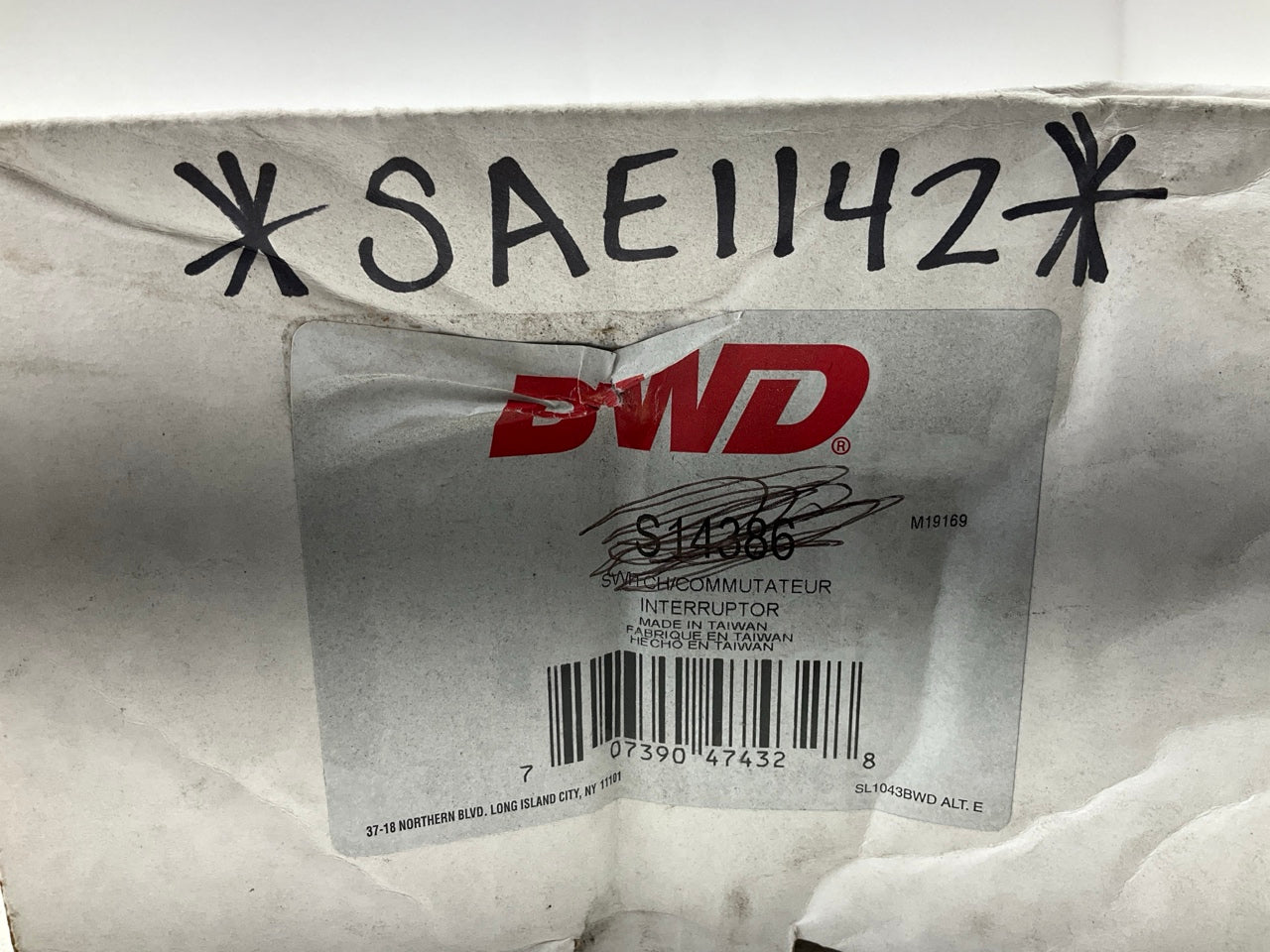BWD S14386 Turn Signal Combination Windshield Wiper Switch