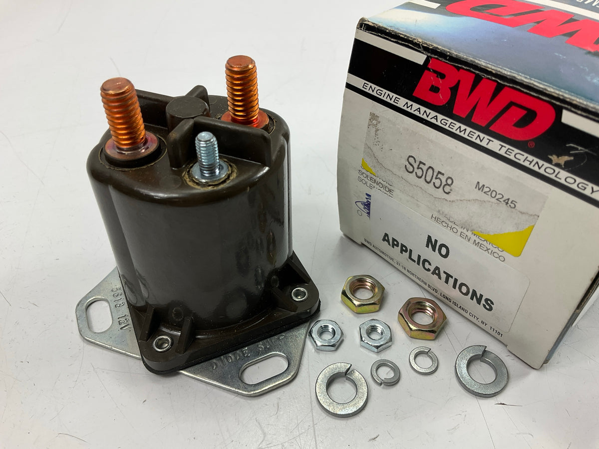 BWD S5058 Starter Solenoid 200 Amp 12 Volts