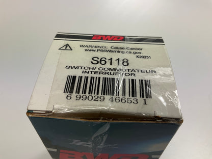 BWD S6118 Brake Light Lamp Switch
