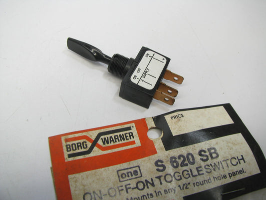BWD S620SB Universal Toggle Switch - ON-OFF-ON 12V - 16 Amp Mounts To 12'' Hole
