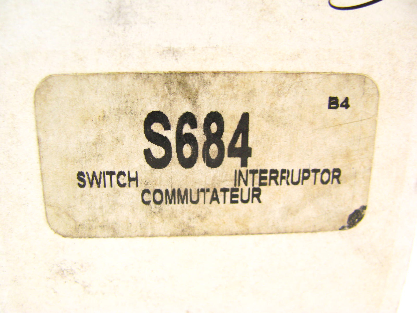 BWD S684 Automatic Transmission Neutral Safety Switch