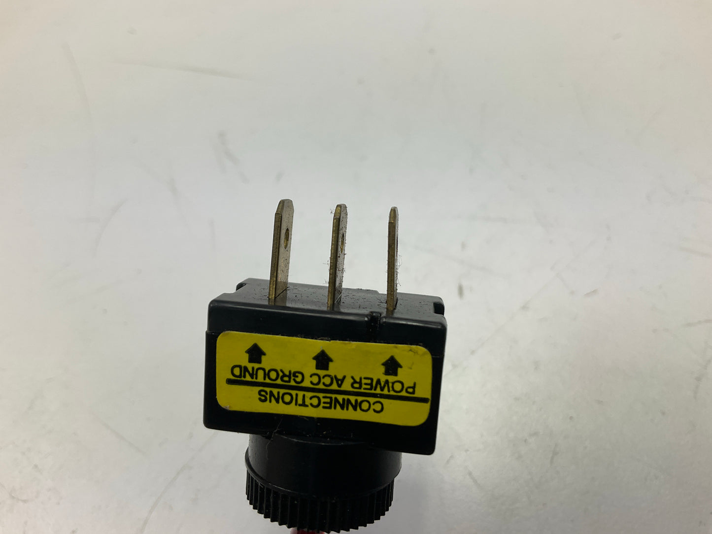 BWD S7003 Universal Red Illuminated Toggle Switch (ON-OFF) 12V @ 20 Amps