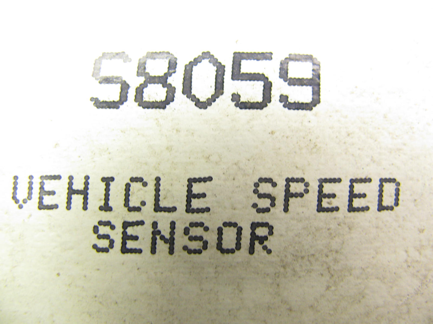 BWD S8059 Vehicle Speed Sensor - E9LF-9E751-AA 723687 5S4713 SU1019 VSS5