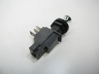 BWD S817SB Chrome Universal Push-Pull Switch - 12V 16A for 9/16'' Hole