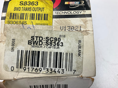 BWD S8363 Automatic Transmission Speed Sensor