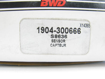BWD S8636 Ignition Knock Detonation Sensor For 1990-1997 Audi 3.7L 4.2L-V8