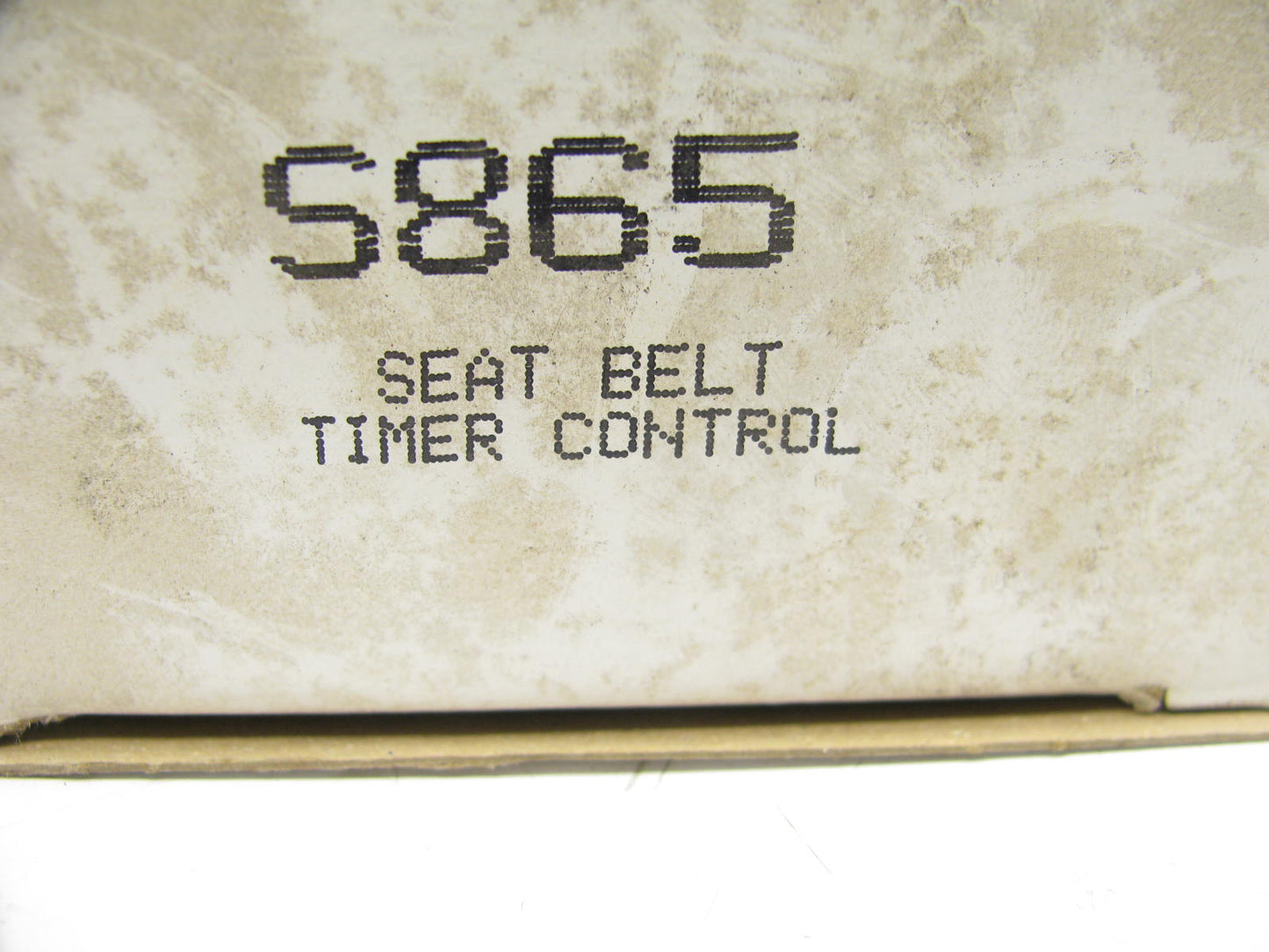 BWD S865 Seat Belt Warning Relay For 1981-1987 Subaru Brat