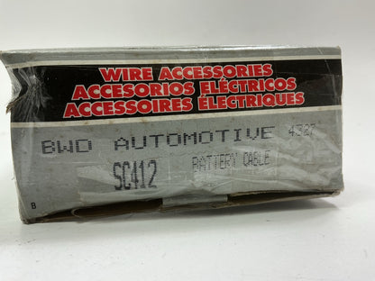 BWD SC412 Battery Cable, Lug To Lug, 4 Gauge - 10'' Long