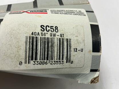 BWD SC58 Battery Cable - Lug To Lug, 4 Gauge, 58'' Long