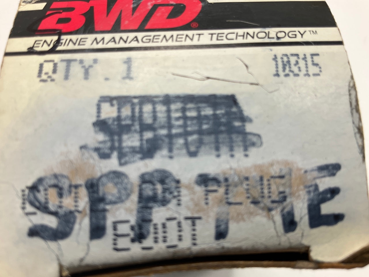 BWD SPB101A Direct Ignition Coil On Plug Boot