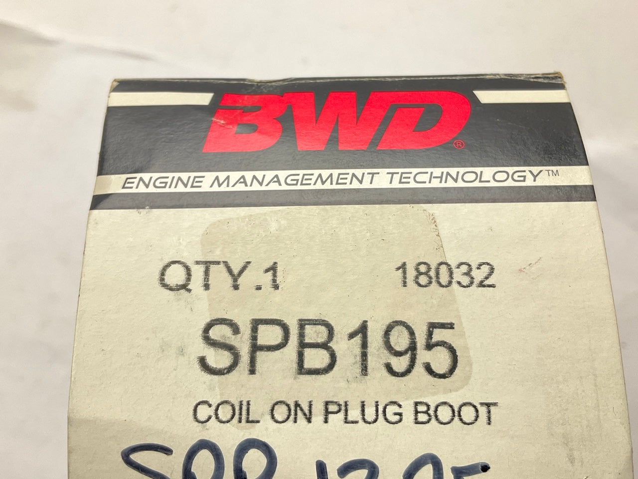 BWD SPB195 Direct Ignition Coil On Plug Boot