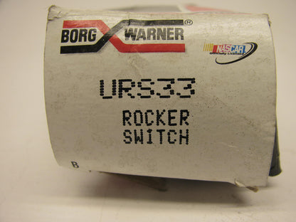 BWD URS33 Universal Rocker Switch - Blue Illuminated OFF-ON 15 Amp @ 12 Volt DC
