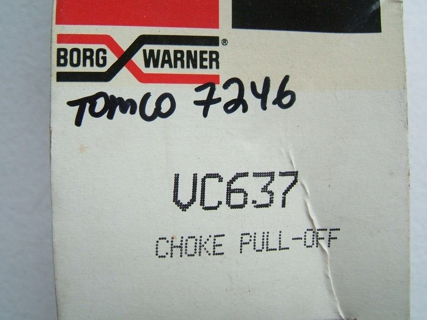 BWD VC637 Carburetor Choke Pull-Off For 1984-1986 Ford Holley 1949 1-BBL