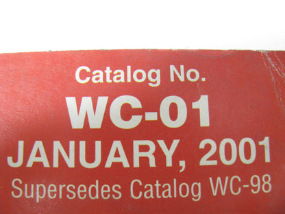 BWD Borg Warner WC01 Auto Parts Catalog  Wire Sets, Battery Cables, 2001 Edition