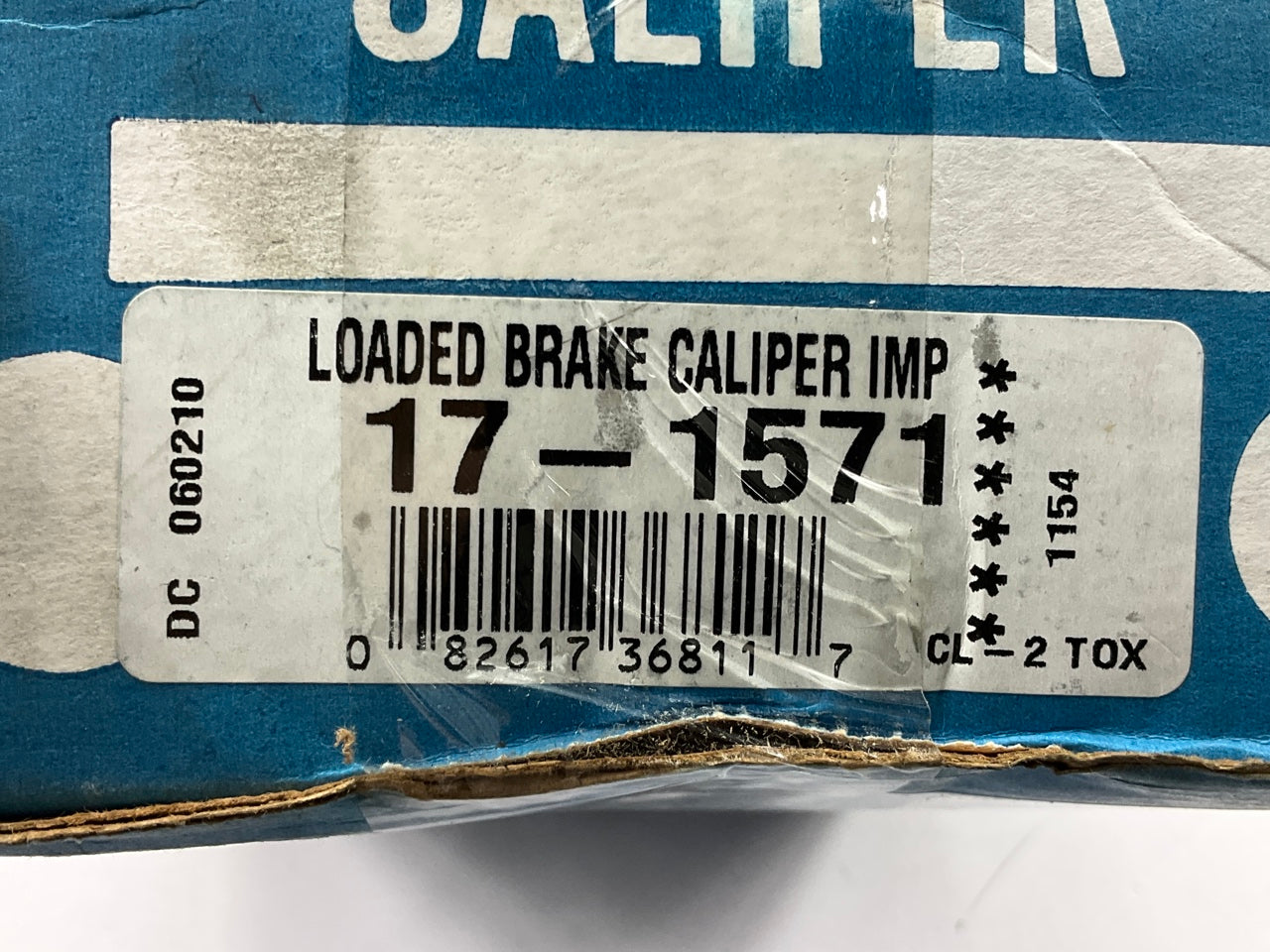 REMAN. C&W 17-1571 Front Left Brake Caliper