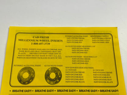 Cab Fresh R19527 Cabin Air Filter 70-1 1995-1998.5 Peterbilt  377, 378, 379, 385