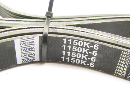 Cadna 1150K6 Serpentine Belt - 92-94 Ford E350 7.3L DIESEL Powerstroke SEE NOTES