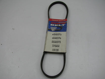 Cadna 370K4 Serpentine Belt - 0.56'' X 37.50'' - 4 Ribs