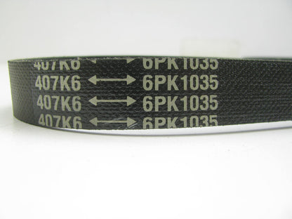 Cadna 407K6 Serpentine Belt - 0.84'' X 41.50'' - 6 Ribs