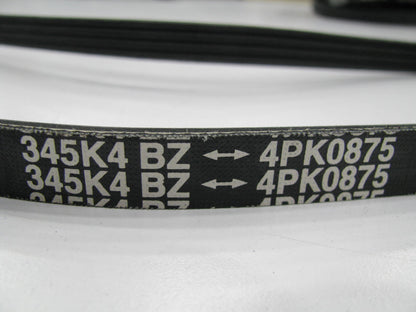 Cadna 4PK0875 Serpentine Belt - 0.56'' X 35.00'' - 4 Ribs
