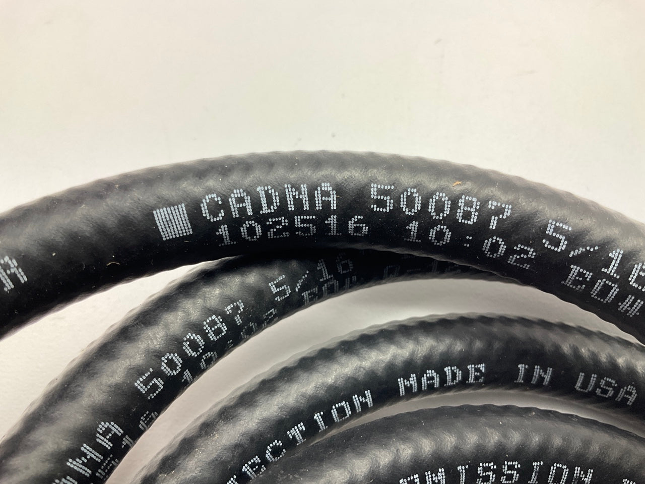 5 FEET - Cadna 50087 5/16'' Fuel Injection Fuel Hose, SAE 30R14, 100 PSI WP