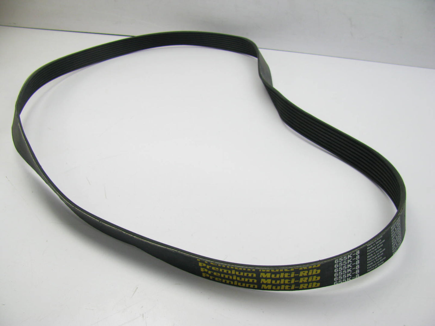 Cadna 655K-8 Serpentine Belt - 1.12'' X 65.7'' - 8 Ribs