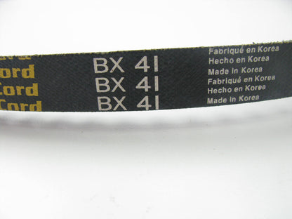 Cadna BX41 Cogged Industrial Accessory Drive Belt - 21/32'' X 44''