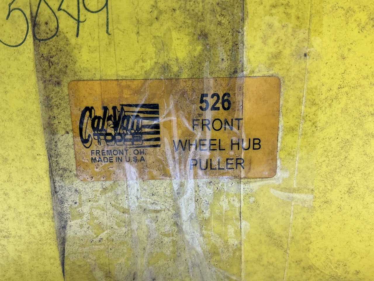Cal-Van 526 Flange Type Axle Front Wheel Hub Puller