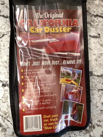 Original California Car Duster 62443 Dust Remover 26'' With Plastic Handle