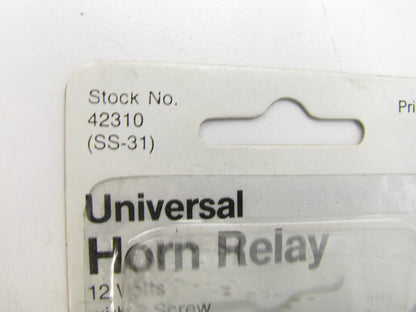 Calterm Inc 42310 Universal Horn Relay - 12 Volt 3 Screw Terminal - SS31