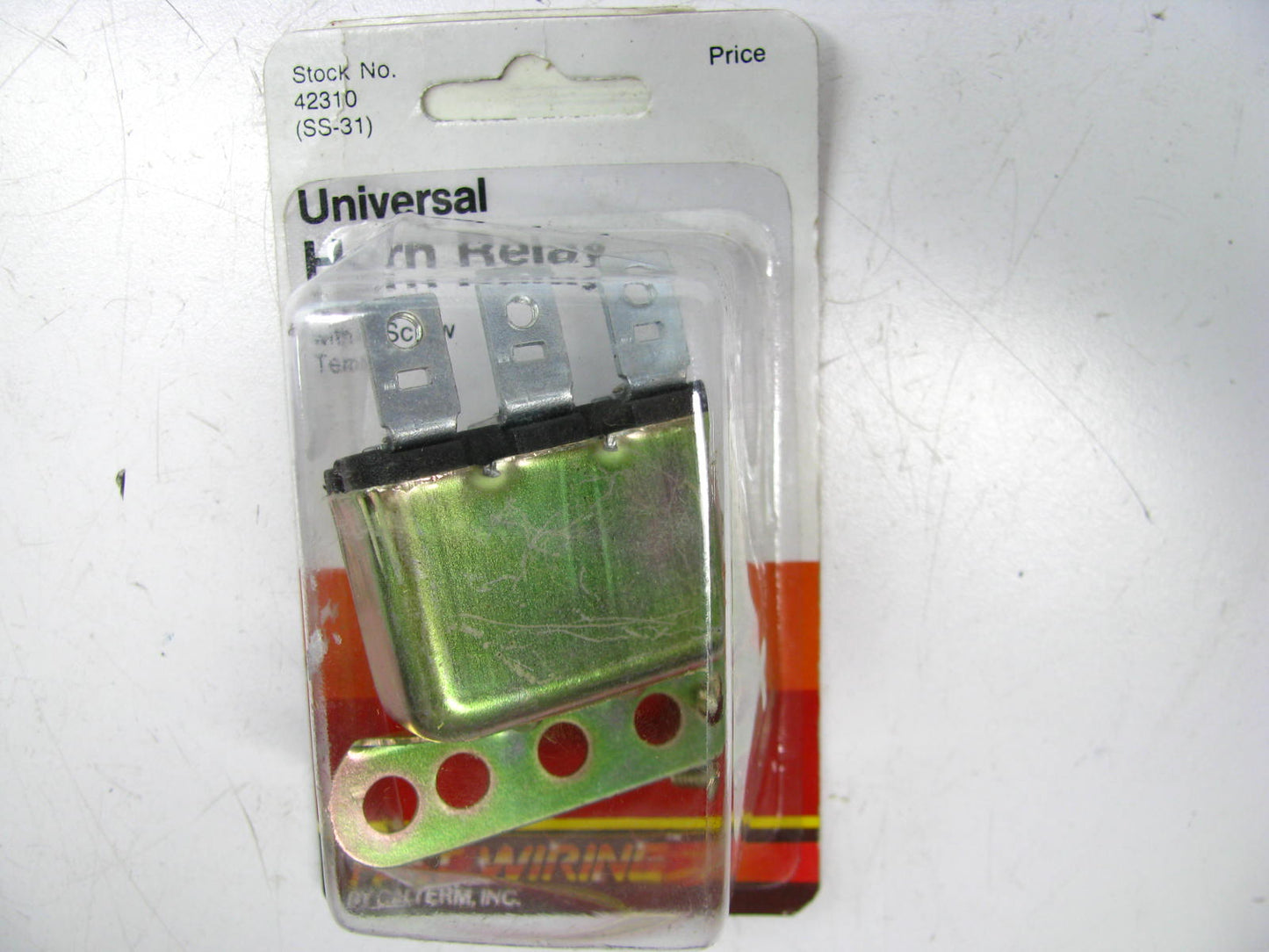 Calterm 42310 Universal Horn Relay - 12 Volt 3 Screw Terminal