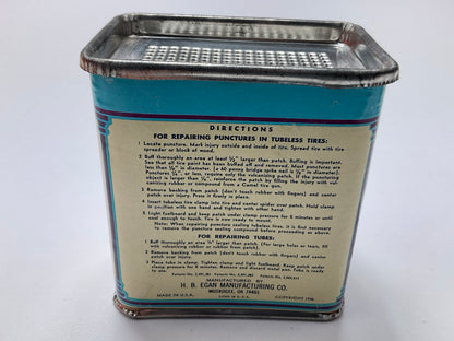 VINTAGE - Camel 10-014 Number 9-X Oblong Vulcanizing Tire Patches - 10 PACK