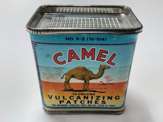 VINTAGE - Camel 10-014 Number 9-X Oblong Vulcanizing Tire Patches - 10 PACK