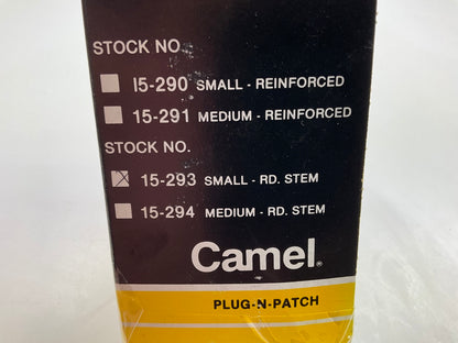 Camel 15-293 Tire Patch Repair Kit - 18 Pcs - Small, Round Stem