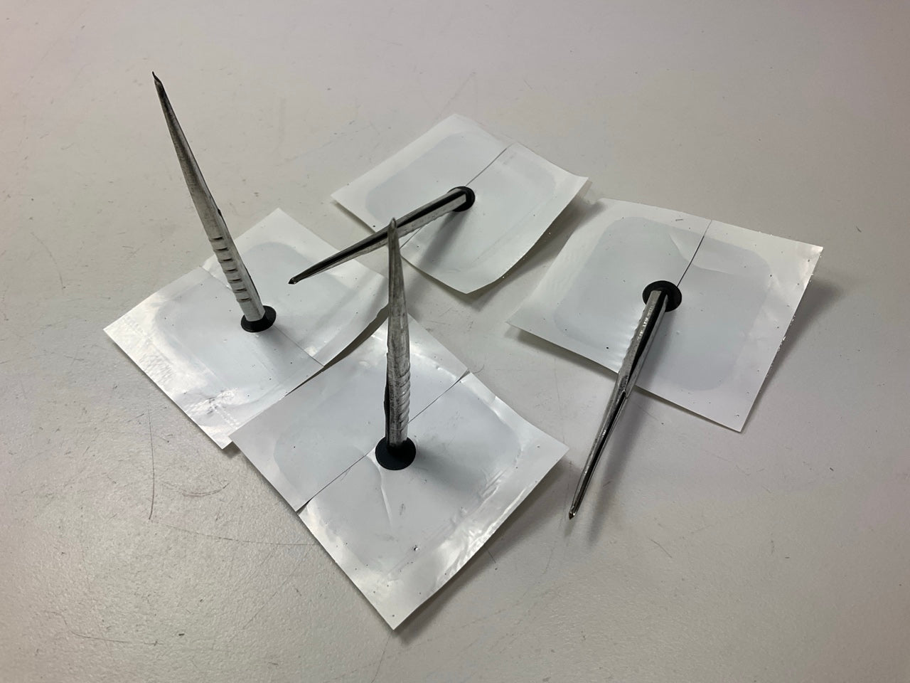 Camel 15-293 Tire Patch Repair Kit - 19 Pcs - Small, Round Stem