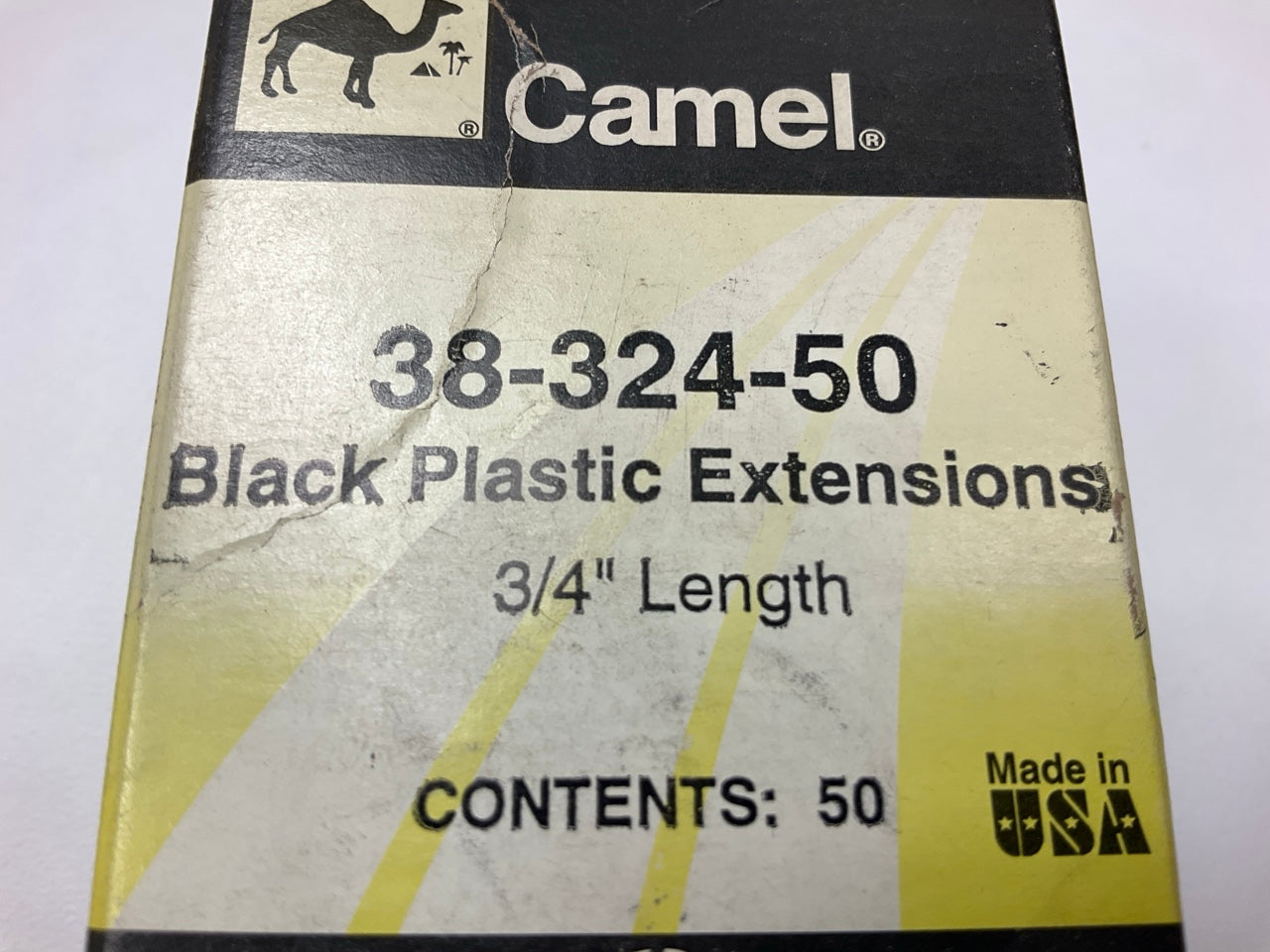 48 Pcs - Camel 38-324 3/4'' Plastic Valve Extensions, Replaces Milton 451