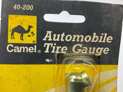 Camel 40-200 Chrome Economy Pocket Tire Pressure Gauge - Calibrated 1-50 PSI