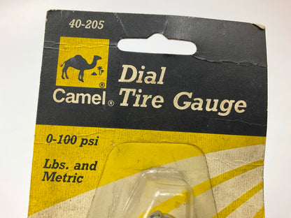Camel 40-205 Dial Tire Air Pressure Gauge, 0-50 PSI
