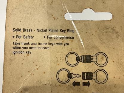 Camel 61-100 Nickle Plated Key Ring