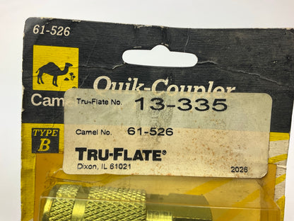 Camel 61-526 Air Hose Quick Disconnect Coupler, Type ''B'', 1/4'' Female NPT
