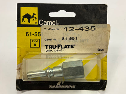 Camel 61-551 Air Hose Tool Plug Connector ''L Style'' Female 1/4'' NPT