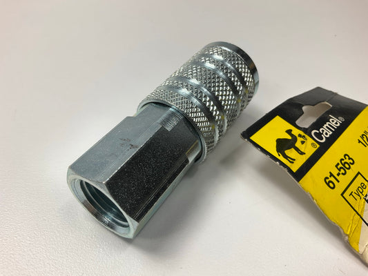 Camel 61-563 Air Tool Hose End Quick Coupler, Type ''F'', 1/2'' Female NPT