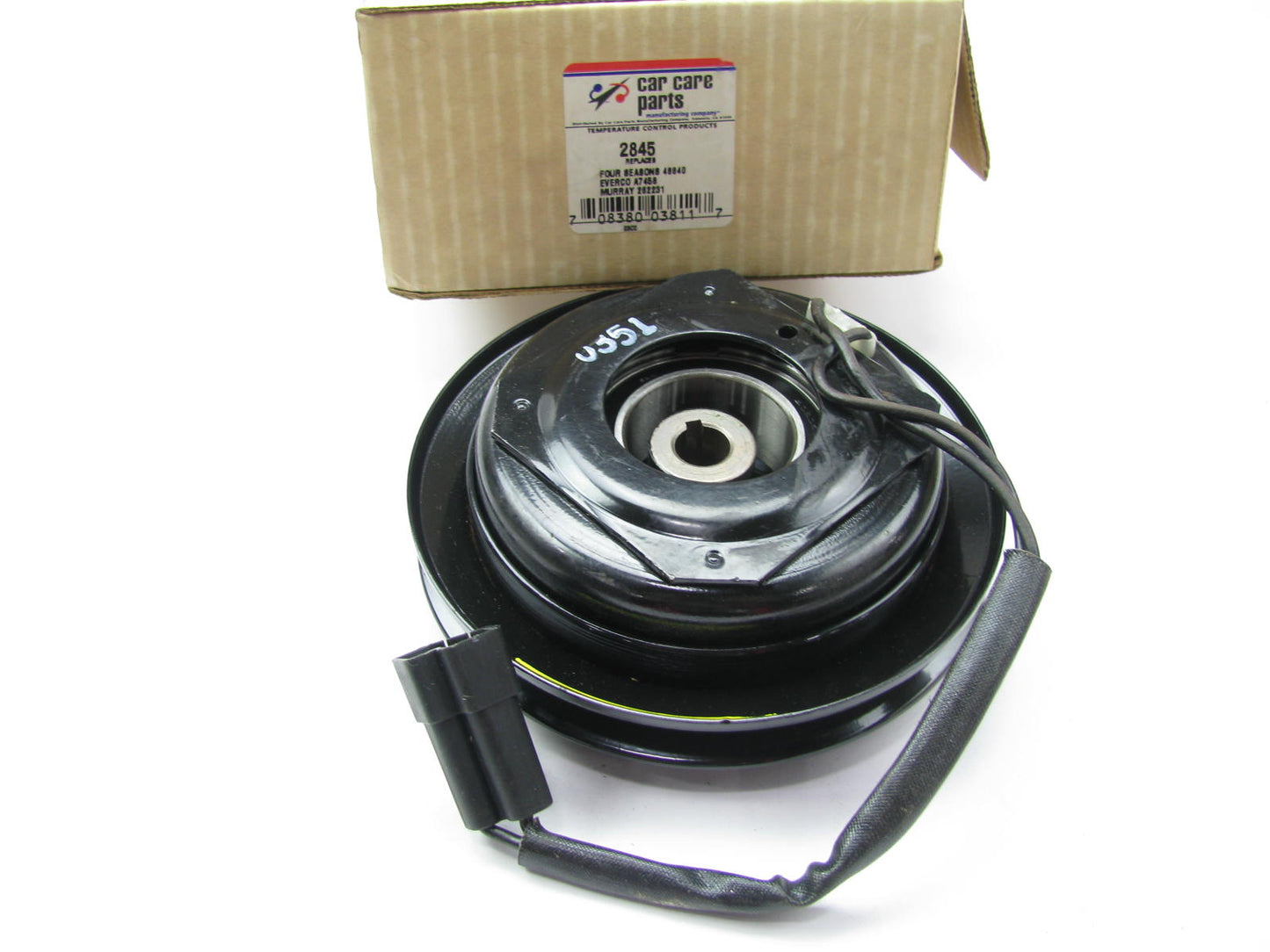 Car Care Parts 2845 Reman A/C Compressor Clutch