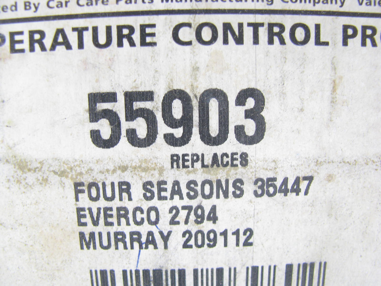 Car Care Parts 55903 HVAC Blower Motor Wheel