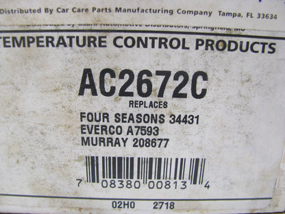 Car Care Parts AC2672C A/C Receiver Drier For 1977-1983 BMW 320i
