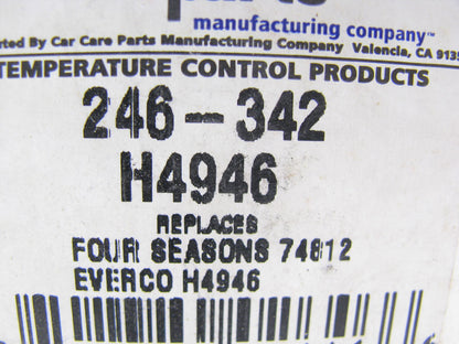 Car Care Parts H4946 HVAC Heater Control Valve For 1982-1983 Honda Accord