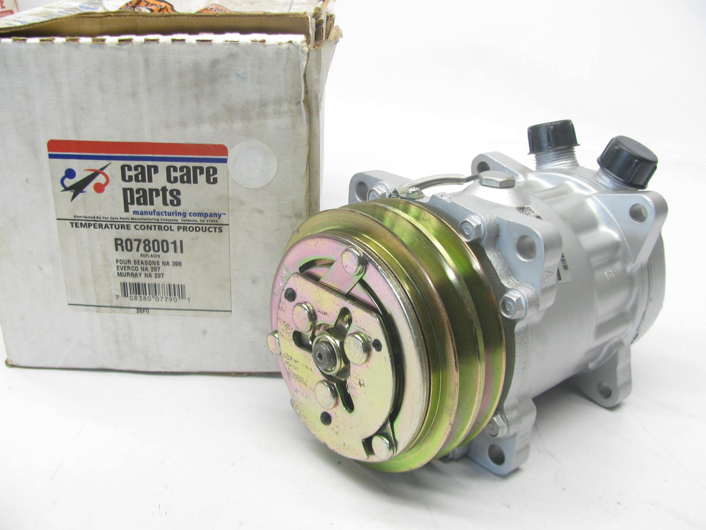 Car Care R078001 Reman 7H15HD A/C Compressor For IHC 4639 4644 4647 4664 8062