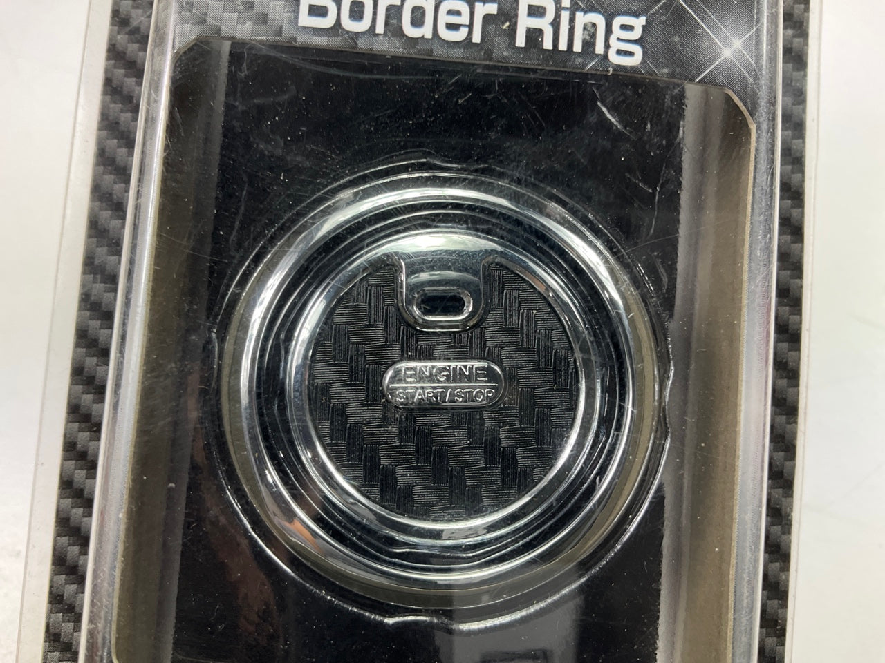 Carmate DZ189A Engine Start / Stop Button Cover & Border Ring For Most Toyotas