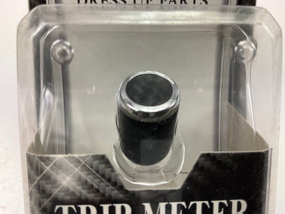 Car Mate DZ217A UNIVERSAL Black Chrome Trip Meter Knob .2-.28'' (5-7mm)