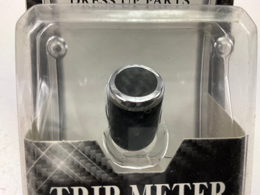 Car Mate DZ217A UNIVERSAL Black Chrome Trip Meter Knob .2-.28'' (5-7mm)